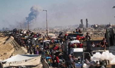 गाजा से एक रात में 20 हजार पलायन,  इजरायल को कोई नहीं रोक पा रहा 