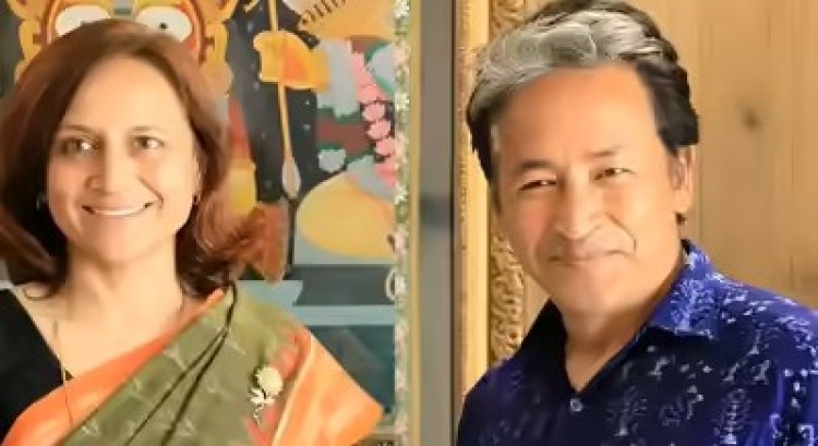 वांगचुक को गलत तरीके से नजरबंद किया गया, न्याय का मज़ाक बना, सत्य की जीत ज़रूर होगी- गीतांजलि