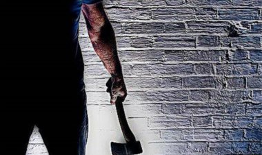 जीजा ने कुल्हाड़ी से काट डाला साले का कान, लहूलुहान हालत में SMS ट्रॉमा में भर्ती