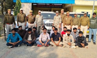 पुलिस ने कुख्यात विक्रम उर्फ लादेन गैंग की कमर तोड़ी, 7 लग्जरी गाड़ियां जब्त, 17 गिरफ्तार