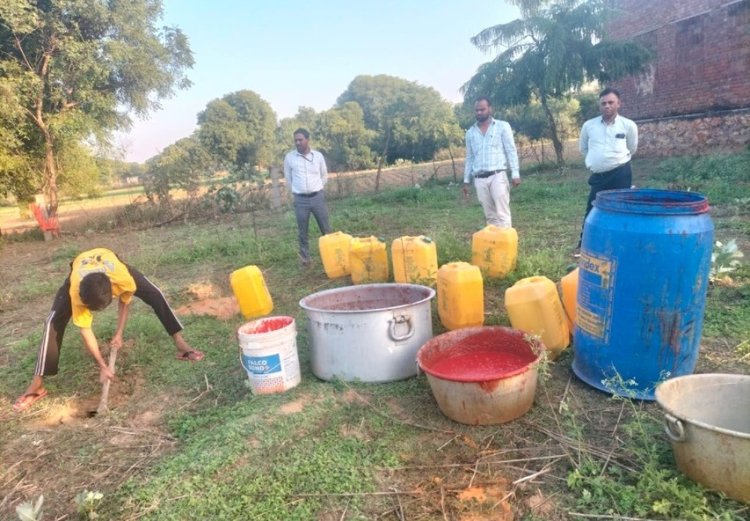 मिलावटी सॉस फैक्ट्री का भंडाफोड़, मिलावट खोरों की अब खैर नहीं