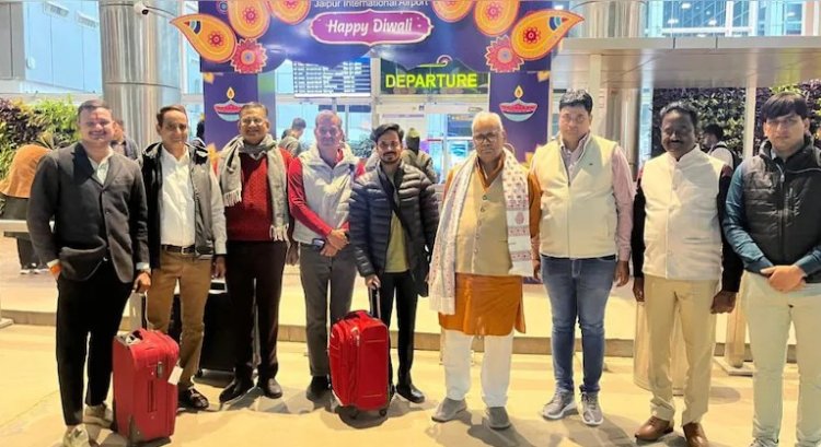 राजस्थान पंचायती राज प्रतिनिधिमंडल असम-मिजोरम दौरे पर, नवाचारों का अध्ययन कर लागू करेंगे मॉडल