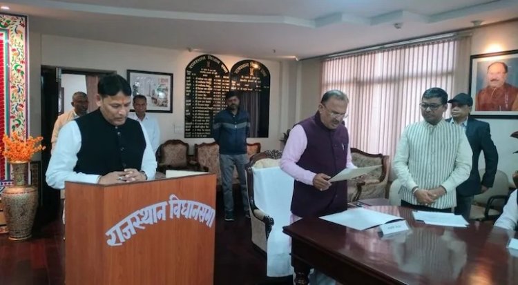 प्रमोद जैन भाया ने ली विधायक पद की शपथ, राजस्थान विधानसभा में कांग्रेस की ताकत बढ़ी