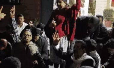 जोधपुर में वकील के साथ धक्का-मुक्की, SHO ने दी 151 में बंद करने की धमकी, वकीलों का उग्र आंदोलन,