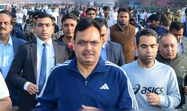 अमर जवान ज्योति से ‘रन फॉर विकसित राजस्थान’ का शुभारंभ, सीएम भजनलाल शर्मा ने दिखाई हरी झंडी