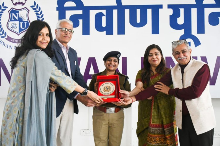 निर्वाण यूनिवर्सिटी की छात्राओं को मिला आत्मरक्षा का प्रशिक्षण, एएसपी सुनीता मीना ने दिया लाइव डेमो