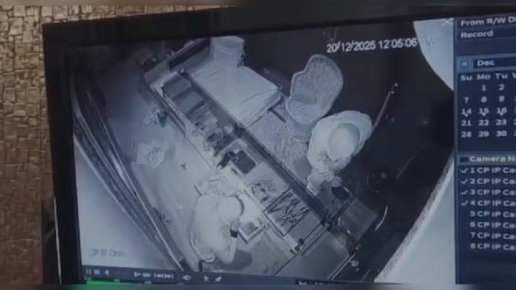 डूंगरपुर में एक ही रात तीन दुकानों में बड़ी चोरी, CCTV में कैद हुए दो शातिर चोर