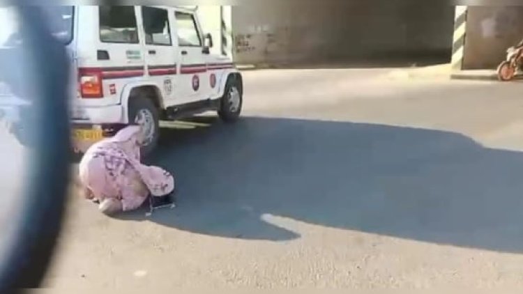 चित्तौड़गढ़ में हाईवे चेकिंग के दौरान हंगामा, महिला से अभद्रता का आरोप, ASI लाइन हाजिर, वीडियो वायरल