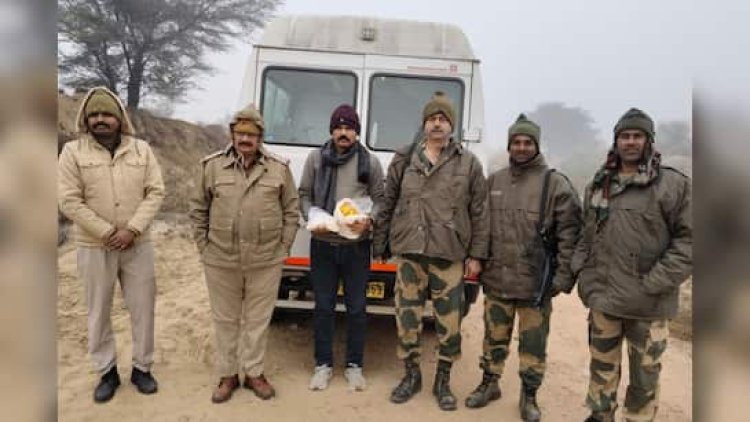 रेगिस्तान में तस्करी की साजिश नाकाम, BSF ने पाकिस्तान के नापाक मंसूबों को किया नेस्तनाबूद