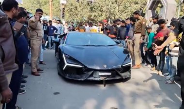 कानपुर Lamborghini केस में बड़ा एक्शन: पुलिस कमिश्नर ने SHO को लाइन-हाजिर किया