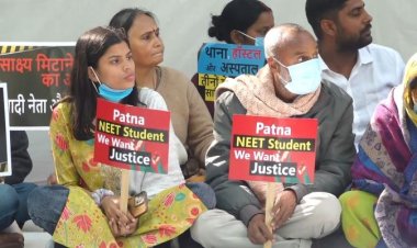पटना में NEET छात्रा की मौत के विरोध में ‘न्याय यात्रा’ और विधानसभा का घेराव — पुलिस से झड़प, सीबीआई जांच की मांग तेज