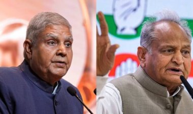 राजस्थान के पूर्व मुख्यमंत्री अशोक गहलोत ने जगदीप धनकड़ के इस्तीफे पर उठाये गंभीर सवाल