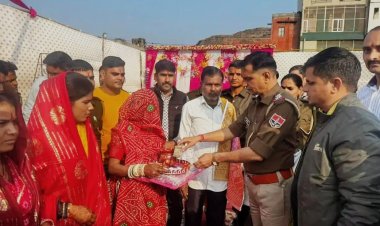 सवाई माधोपुर में खाकी का मानवीय चेहरा: सफाईकर्मी की बेटियों की शादी में परिवार बनकर पहुंची पुलिस