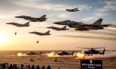 जैसलमेर में ‘वायु शक्ति 2026’ का धमाकेदार प्रदर्शन, भारतीय वायुसेना दिखाएगी ताकत और सटीक हमला क्षमता