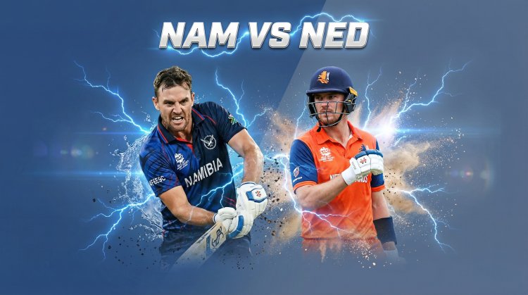 T20 वर्ल्ड कप 2026: नीदरलैंड्स बनाम नामीबिया — स्कॉट एडवर्ड्स व गेरहार्ड इरास्मस के साथ Group A में संघर्ष