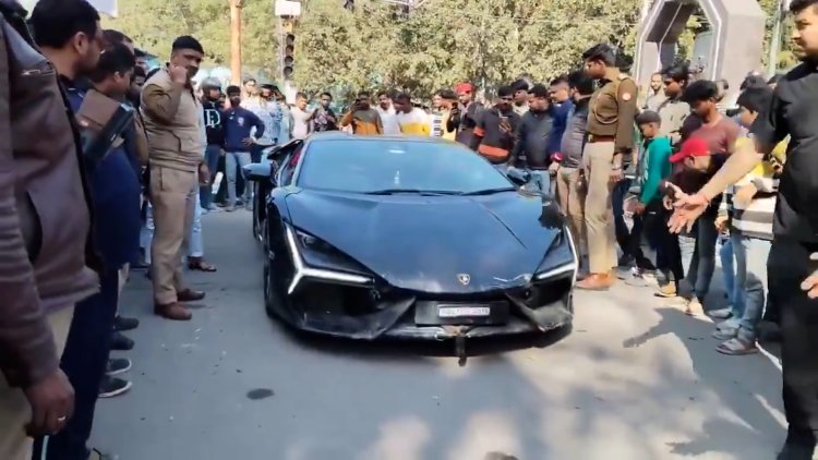 कानपुर Lamborghini केस में बड़ा एक्शन: पुलिस कमिश्नर ने SHO को लाइन-हाजिर किया