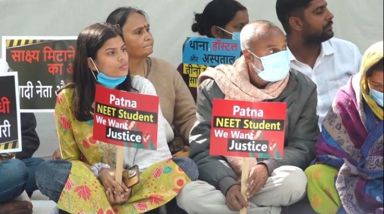 पटना में NEET छात्रा की मौत के विरोध में ‘न्याय यात्रा’ और विधानसभा का घेराव — पुलिस से झड़प, सीबीआई जांच की मांग तेज