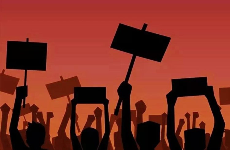 NSUI के कार्यकर्ताओं ने जयपुर में निकाला प्रदर्शन, ‘Epstein Files’ पर केंद्र से मांग जवाब