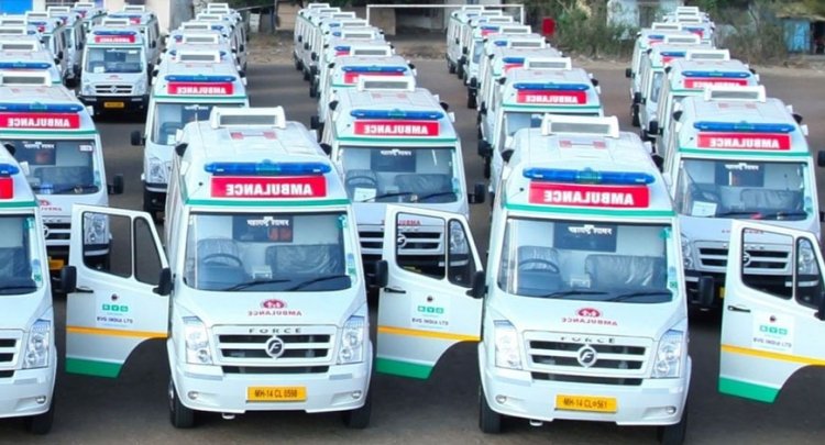 स्वास्थ्य केंद्रों में एंबुलेंस सेवा की गंभीर कमी — सर्वे रिपोर्ट में हुआ खुलासा