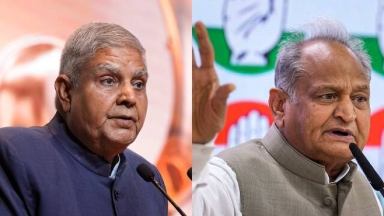 राजस्थान के पूर्व मुख्यमंत्री अशोक गहलोत ने जगदीप धनकड़ के इस्तीफे पर उठाये गंभीर सवाल