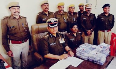 राजस्थान में अवैध हथियार तस्करी पर बड़ी कार्रवाई, 11 पिस्टल और 22 मैगजीन जब्त