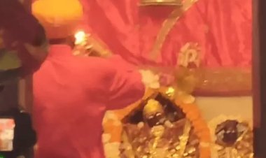 जोधपुर के सरदारपुरा में नवरात्रि पर देवी मूर्ति वितरण, श्रद्धालुओं में उत्साह