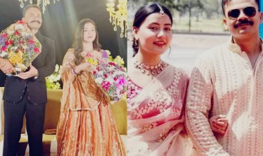 राजस्थान मूल के IPS केके बिश्नोई और बरेली SP अंशिका वर्मा की सगाई, डांस ने लूटी महफिल