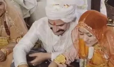IPS कपल की शाही शादी: के.के. विश्नोई घुटनों पर बैठकर पहनाई वरमाला