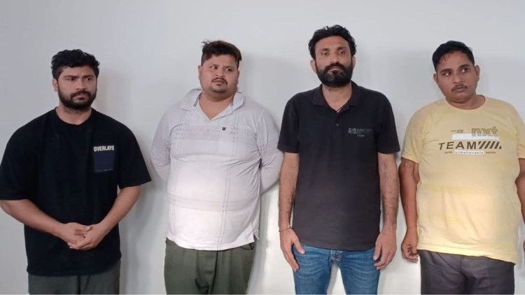 नागौर में रिटायर्ड डॉक्टर से ‘डिजिटल गिरफ्तारी’ के नाम पर 34 लाख की ठगी, चार आरोपी गिरफ्तार