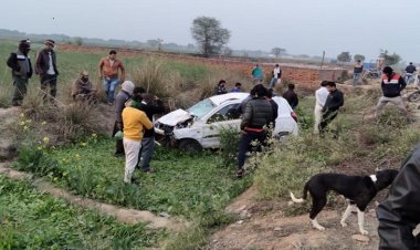 भरतपुर हादसा: तेज रफ्तार SUV ने भाई-बहन और भांजे को कुचला, तीनों की मौत