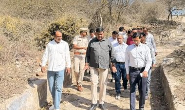 अलवर में जल संरक्षण मिशन तेज, मंत्री का निरीक्षण