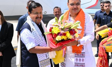 नितिन नवीन का राजस्थान दौरा, एयरपोर्ट से बीजेपी कार्यालय तक लम्बा ट्रैफिक