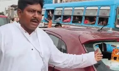 पश्चिम बंगाल चुनाव : दूसरे चरण के मतदान से पहले भाजपा नेता की धडी पर हमला