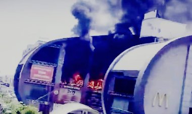 कोटा सिटी मॉल में भीषण आग,2 घंटे में काबू