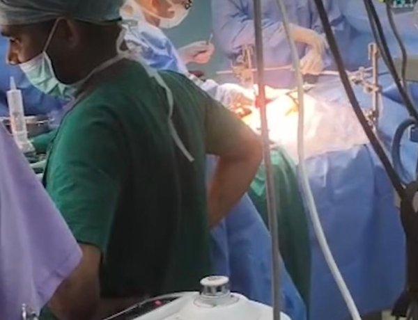 जयपुर SMS में 18 घंटे की सर्जरी, पत्नी ने बचाई पति की जान