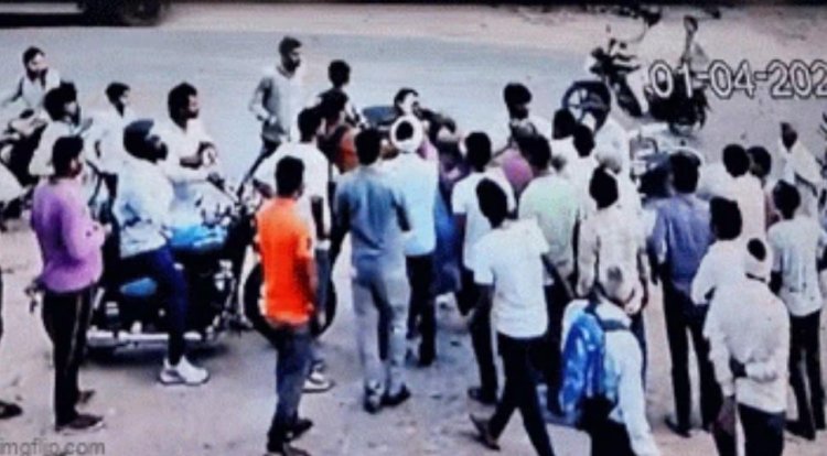 बानसूर में दरिंदगी: साइड मांगने पर गर्भवती महिला और देवर पर हमला, CCTV में कैद वारदात