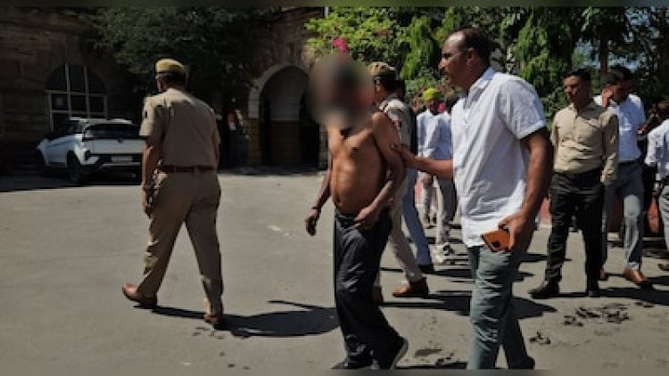 अजमेर एसपी ऑफिस में आत्मदाह की कोशिश, पुलिस की सतर्कता से टला बड़ा हादसा