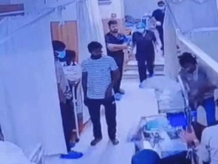 उदयपुर MB हॉस्पिटल में हंगामा: महिला की मौत के बाद पति ने डॉक्टरों पर हमले की कोशिश
