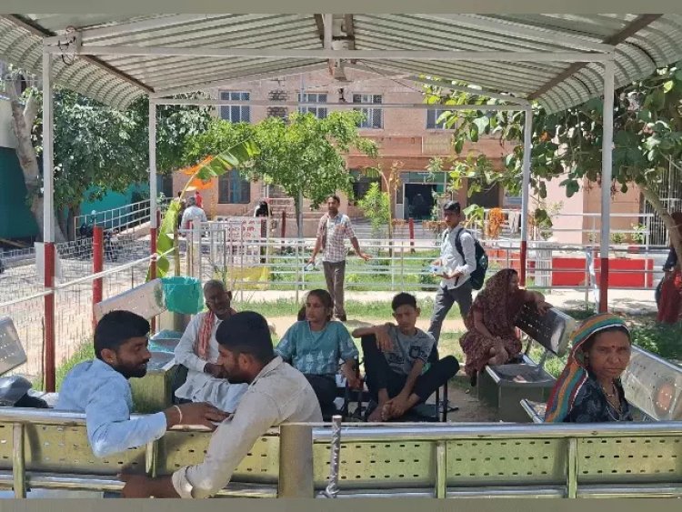 Jodhpur में भीषण गर्मी, अस्पताल में मरीजों के लिए खास इंतजाम