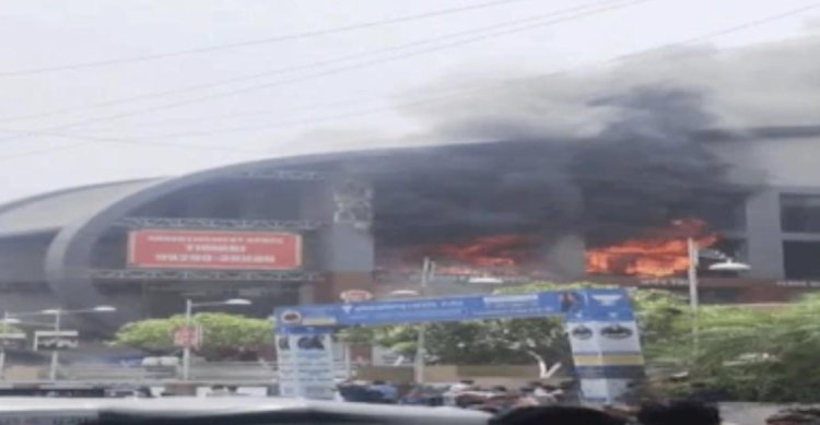 Kota News: सिटी मॉल में भीषण आग, समय रहते टली बड़ी जनहानि