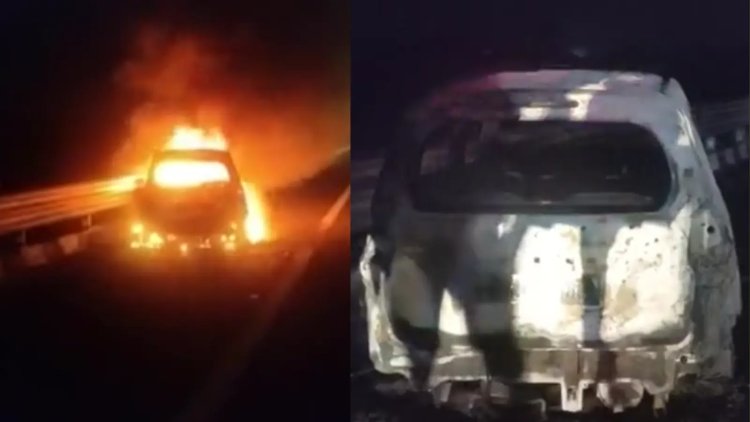 अलवर में दर्दनाक हादसा, 5 लोग जिंदा जले