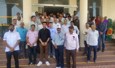 जयपुर: अरण्य भवन में वन कर्मचारियों का विरोध, काली पट्टी बांधकर जताया आक्रोश