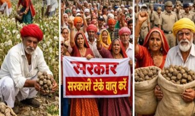 डोडा पोस्ट ठेके चालू की मांग, आत्मदाह की चेतावनी