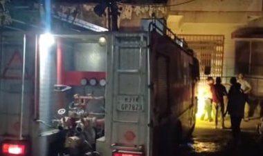 बांसवाड़ा के महात्मा गांधी अस्पताल में देर रात आग, रिकॉर्ड रूम तक पहुंची लपटों से मचा हड़कंप