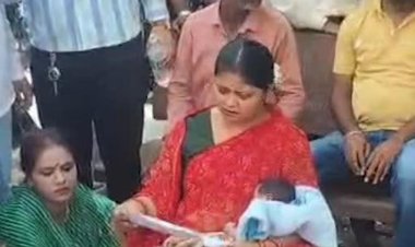 मां की मौत के बाद नवजात संग धरना! 3 मौतें... ज़िम्मेदार कौन..?