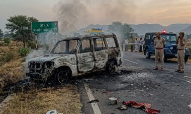अजमेर में दर्दनाक हादसा, पूर्व प्रधान समेत परिवार के 4 लोग जिंदा जले