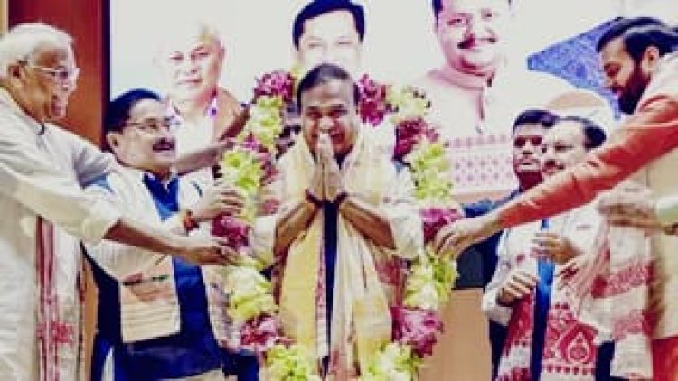 असम में फिर हिमंत सरमा राज, दूसरी बार विधायक दल के नेता चुने गए