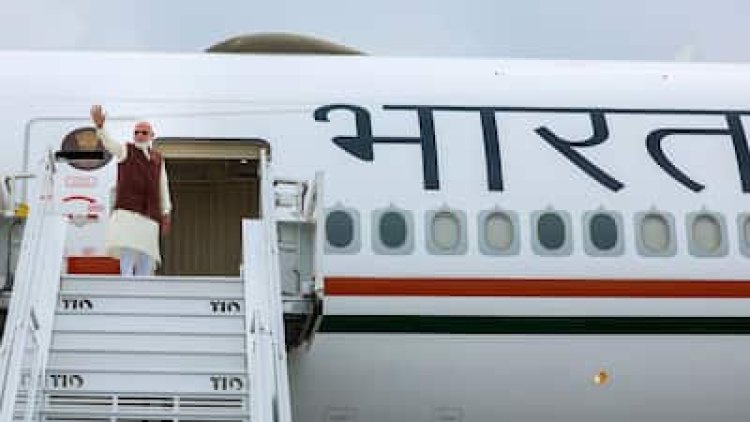 स्वीडन पहुंचे प्रधानमंत्री मोदी, लड़ाकू विमानों ने किया विमान को एस्कॉर्ट