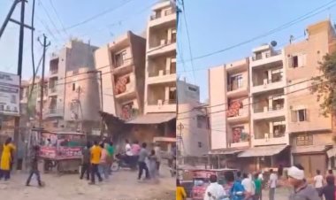 दिल्ली में बड़ा हादसा टला: करावल नगर में चार मंजिला इमारत ढही, समय रहते खाली कराने से बचीं कई जानें