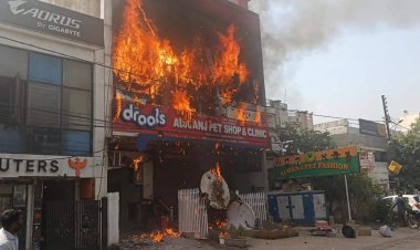 लखनऊ में दर्दनाक अग्निकांड: कोचिंग सेंटर-गेमिंग जोन में लगी भीषण आग, 15 की मौत